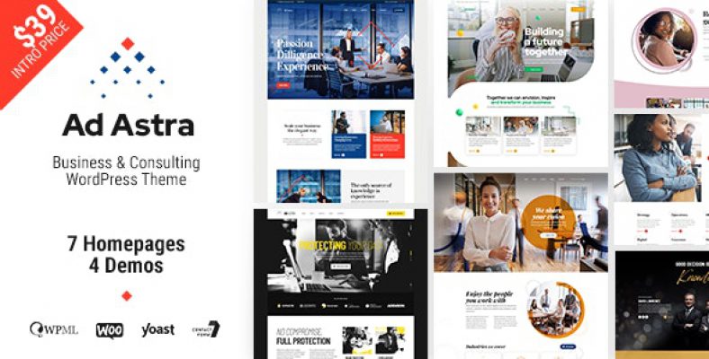 Ajani – Business  Consulting WordPress theme