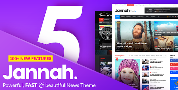 Jannah – Newspaper Magazine News BuddyPress WordPress Theme 7.3.4