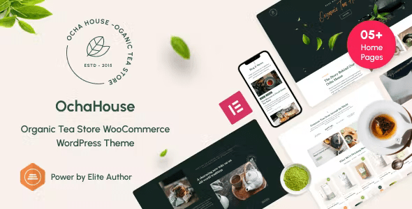 OchaHouse – Organic Tea Store WooCommerce WordPress Theme 2.3.2