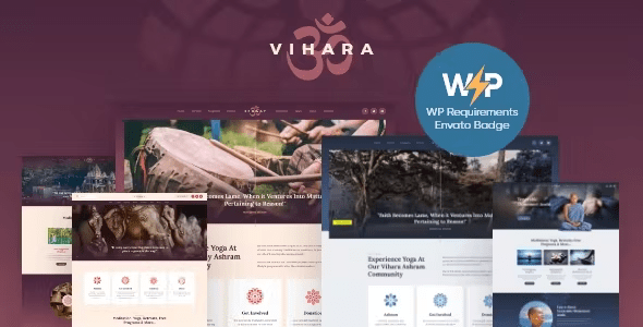 Vihara | Ashram Oriental Buddhist Temple WordPress Theme + RTL  1.3.4