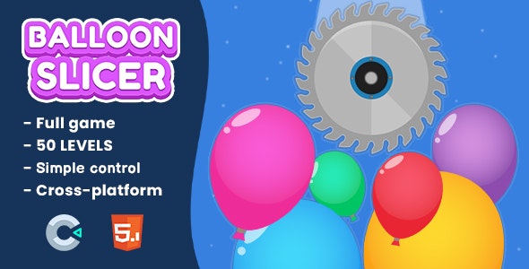 Balloon Slicer – HTML5 Game | Construct 3