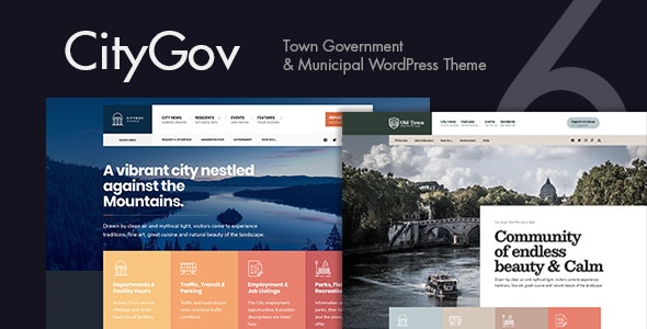 CityGov – City Government & Municipal WordPress Theme 7.0