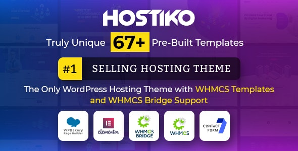 Hostiko – Hosting WordPress & WHMCS Theme 2.4.8