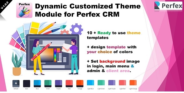 Dynamic Customized Theme Module for Perfex CRM 1.1.6