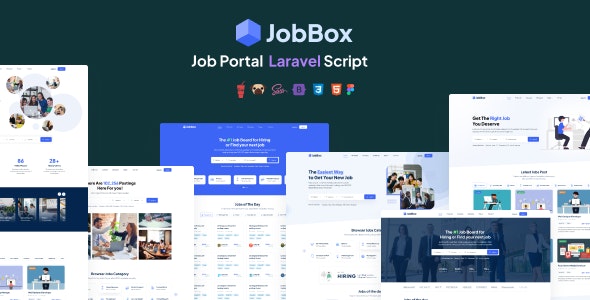 JobBox – Laravel Job Portal Multilingual System 1.16.3