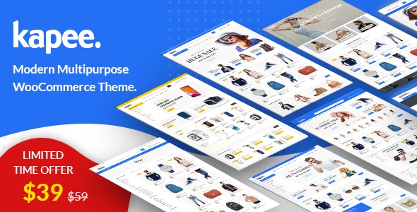 Kapee – Modern Multipurpose WooCommerce Theme 1.6.14