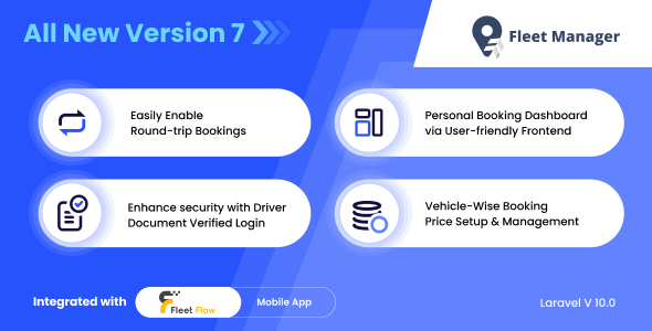 Fleet Manager – Vehicle Management & Booking System 7.0.0