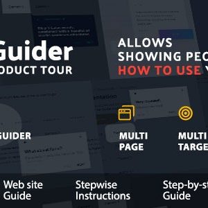 iGuider – Product Tour – Interactive Walkthroughs – Website step by step Guide